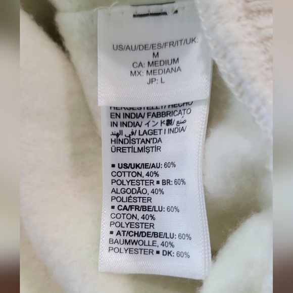 MAKING THE CUT Women's Standard Drop Sleeve Boxy Half Zip Sweatshirt Size M - Picture 11 of 13